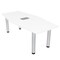 Skutchi Designs 33.5 in W, 69.5 in L, 29 in H, Engineered Wood Top, White H-HEXIR-3470PT-09-EL - alternate 1